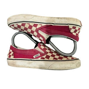 Vans Slip-On "Dry Rose" Checkered Sneakers Men's 4.5 /‎ Women's 6.0